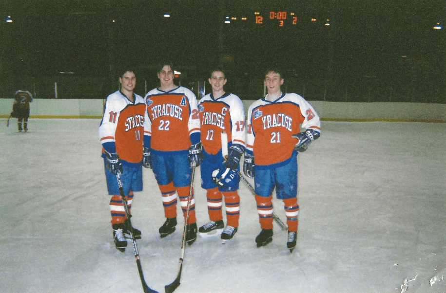 Seniors (L-R) - Kelly Park, Jon Gardner, Jamie Stasko & EJ Burns